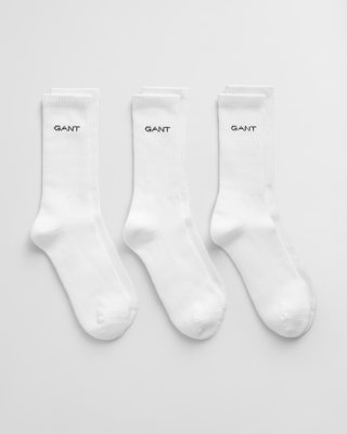 3 pack sportssokker WHITE 4345