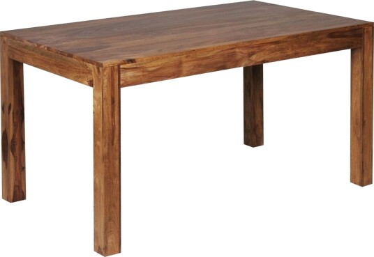 Spisebord Wohnling Massivt treverk landlig hus stil Rosentre, 160x80 cm - Rosentre, 160x80 cm