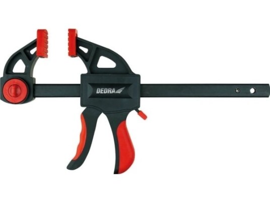 Dedra Snekkerklemme 310X72mm, Nylon, A3 Stål, Pistol