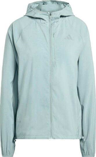 adidas Sport Performance Løpejakke Run Ess Jkt W Grønn adidas Sport Performance Løpejakke Run Ess Jkt W Grønn