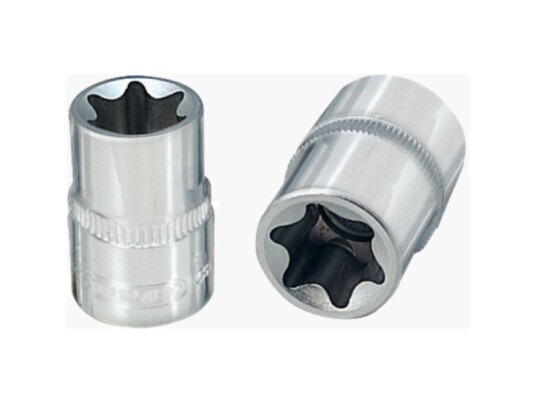Ks Tools 918.1587, Stikkontakt, 1/4", 1 Hoder, Kromvanadiumstål, Din 3120, Iso 1174, 15 G