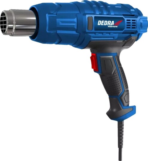 Dedra Varmluftpistol Med 2 Munnstykker (2000 w)