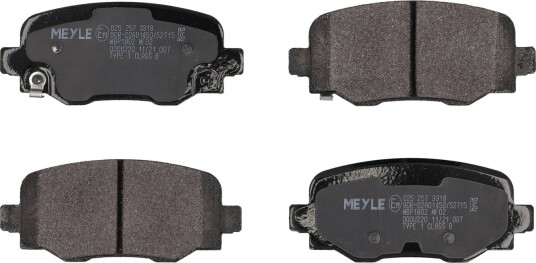 Bremseklosser MEYLE 025 257 3318 Bremseklosser MEYLE 025 257 3318