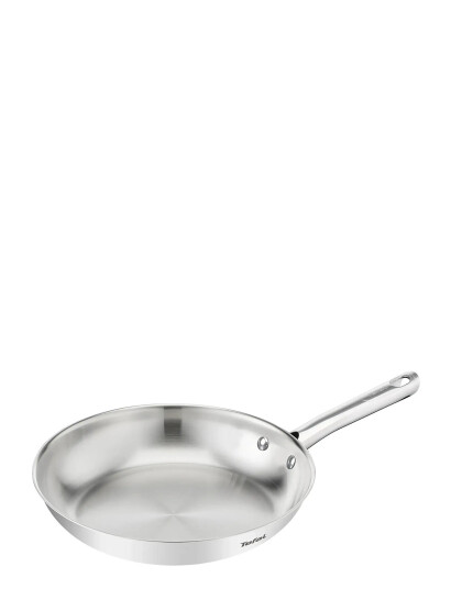 Tefal Duetto On Fry Pan 24 Cm, Uncoated - Silver - Ø 24 CM Tefal Duetto On Fry Pan 24 Cm, Uncoated - Silver - Ø 24 CM