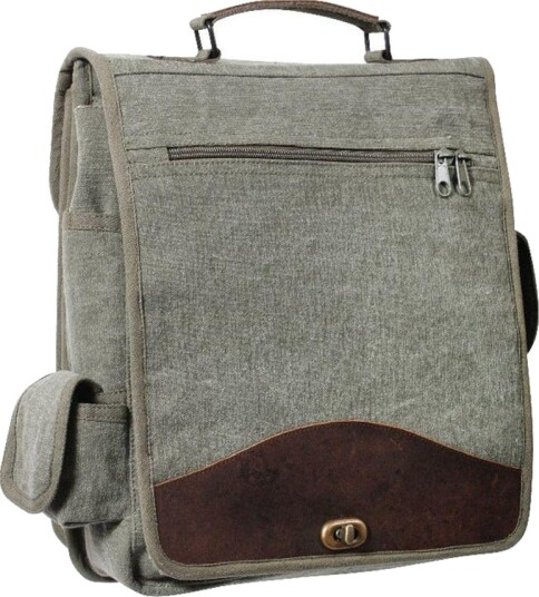 Rothco Vintage M-51 Ingeniørenes skulderveske Oliven, Grønn