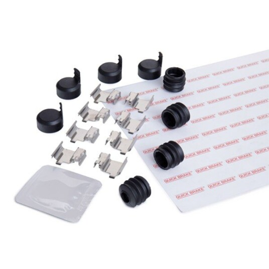 Tilbehørsett, skivebremse belegg QUICK BRAKE 109-0036 Tilbehørsett, skivebremse belegg QUICK BRAKE 109-0036