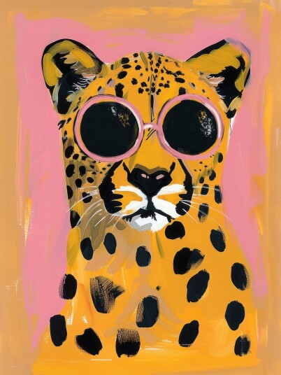 Plakat Kul Gepard Plakat Kul Gepard