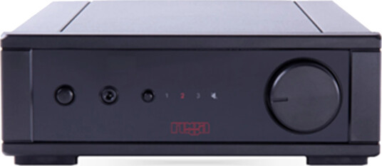 Rega io, forsterker, MM-Riaa 2x30 watt, hodetelefon, fjernkontroll