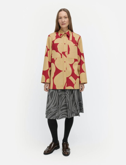 Marimekko Maaria Unikko - Red - 40