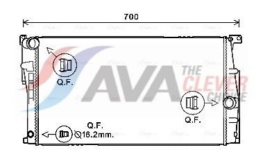 Radiator AVA Clever Choice BW2453