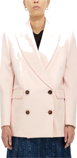 Alexander McQueen Dame Jakker Rosa XS, Alexander McQueen Dame Jakker Rosa XS,