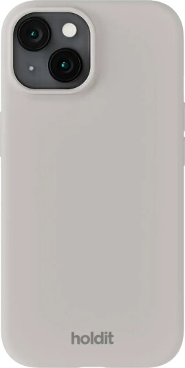 Holdit Silicone Case  iPhone 15 Grey