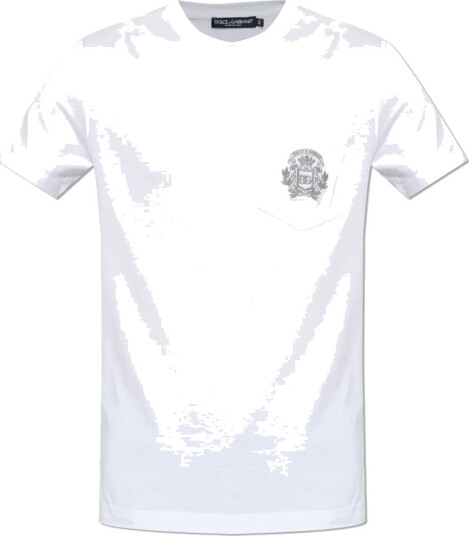 Dolce & Gabbana Herre Topper Hvit S,