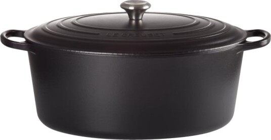 Le Creuset Signature Oval Gryte 14,8L 40 cm Sort