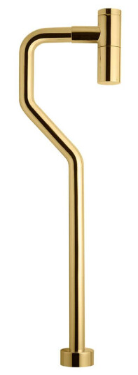 Tapwell Xa200 Vannlås S-gulvavløp Ø32mm Honey Gold