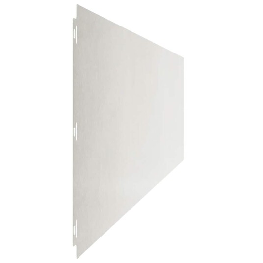 vidaXL Plenkanter 20 stk 25x103 cm rustfritt stål