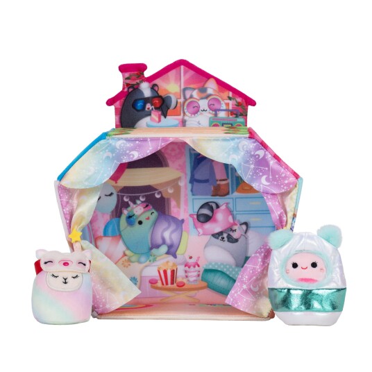 SQUISHVILLE Slumber Party Deluxe Play Scene S7 Spring 24 2410517 SQUISHVILLE Slumber Party Deluxe Play Scene S7 Spring 24 2410517