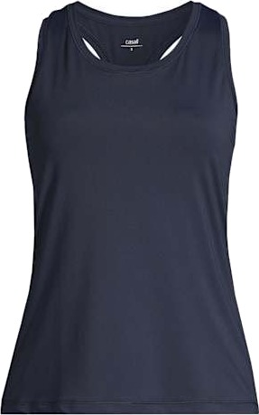 Casall Essential Racerback Tank   Navy   L