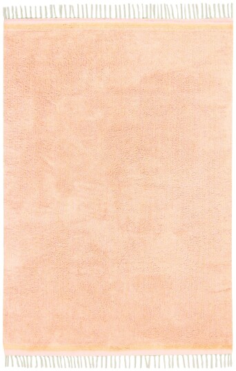 Ryetepper Celina Natural Cotton Shaggy rosa/beige Størrelse: 80 x 150 cm