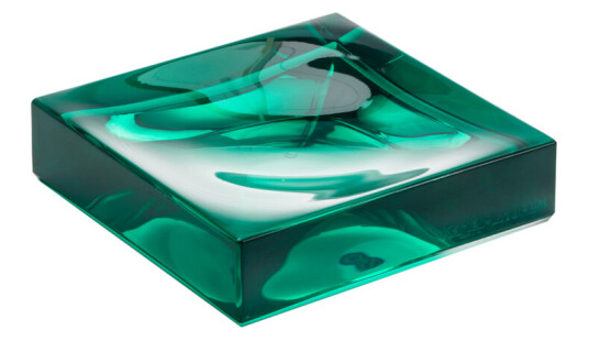 LAUFEN KARTELL SÅPEBEHOLDER BOXY HARD PLAST SMARAGD GRØNN LAUFEN KARTELL SÅPEBEHOLDER BOXY HARD PLAST SMARAGD GRØNN