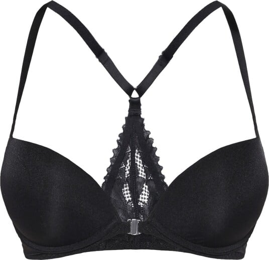 Dorina Grace Plunge Black 80 A
