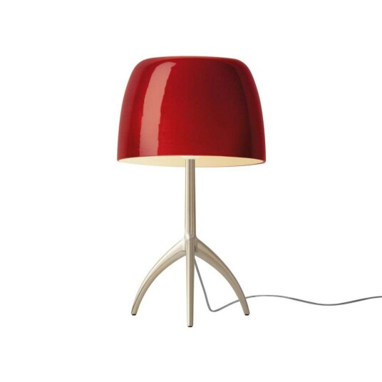 Foscarini Lumiere Grande Bordlampe E27 Golden/Kirsebær 45 Rød