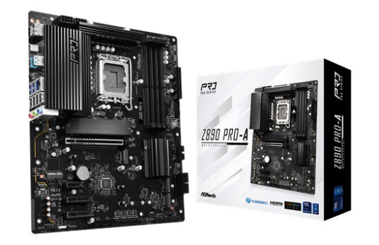 ASRock Z890 PRO-A ATX Hovedkort med DDR5 og Wi-Fi 6E ASRock Z890 PRO-A ATX Hovedkort med DDR5 og Wi-Fi 6E