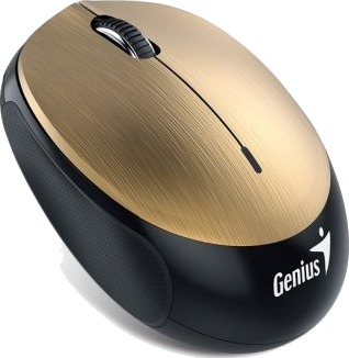 Genius Nx 9000Bt Mus Kablet Trådløs Optisk 1200Dpi Gull