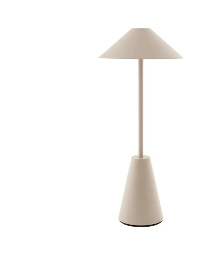 Globen Lighting Portable Table Lamp Cannes 32 Ip54 Mud Beige 14X14X32CM Globen Lighting Portable Table Lamp Cannes 32 Ip54 Mud Beige 14X14X32CM