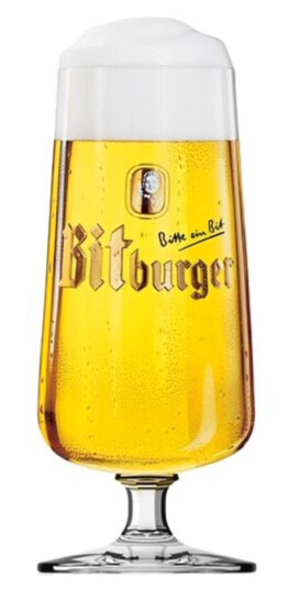 Bitburger ølglass 30 cl Bitburger ølglass 30 cl