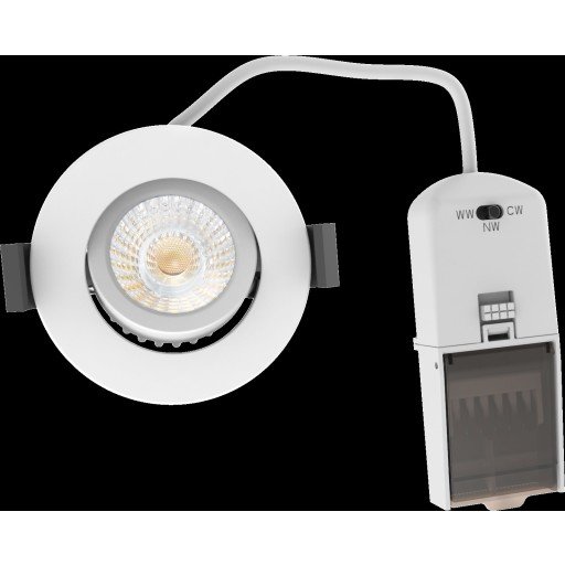 Lumenlight Tano downlight 5W CCT 500lm hvit