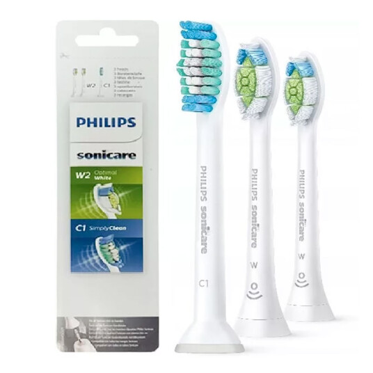 Philips Sonicare Børstehoder Mix pack W2 Optimal White C1 SimplyClean