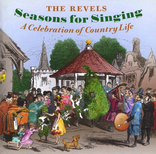 The Christmas Revels  Seasons For Singin Celebration Of Country Life  CD
