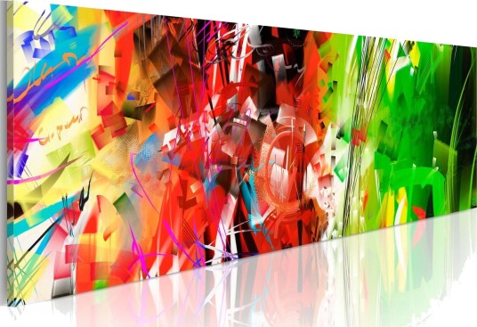 Bilde Elementære Former 120x40 Artgeist sp. z o. o.