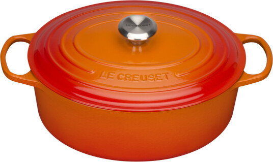 Le Creuset Signature støpejernsgryte oval 27 cm 4,1L volcanic
