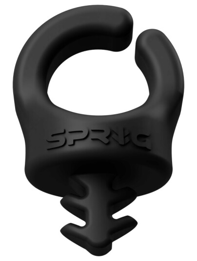 Sprig Cable Management 1/4", 6-pakke Superpraktisk organisering, Sort farge Sprig Cable Management 1/4", 6-pakke Superpraktisk organisering, Sort farge