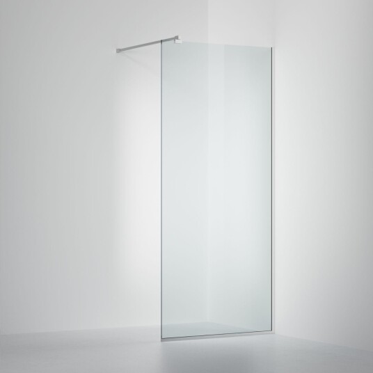 INR Iconic Nordic Rooms ARC 20 Frame Skjermvegg Standardmål Krom / 80cm Timeless Klart Glass