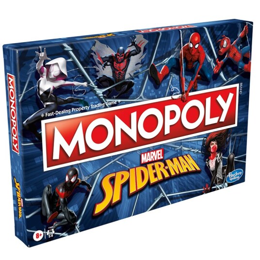 Monopoly Marvel Spider-Man Spill Monopoly Marvel Spider-Man Spill