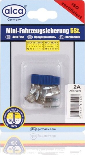 ALCA 670020 Sikringssett ALCA 670020 Sikringssett