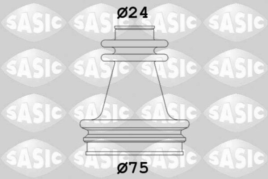 Sasic Mansjett drivaksel SASIC 4003416