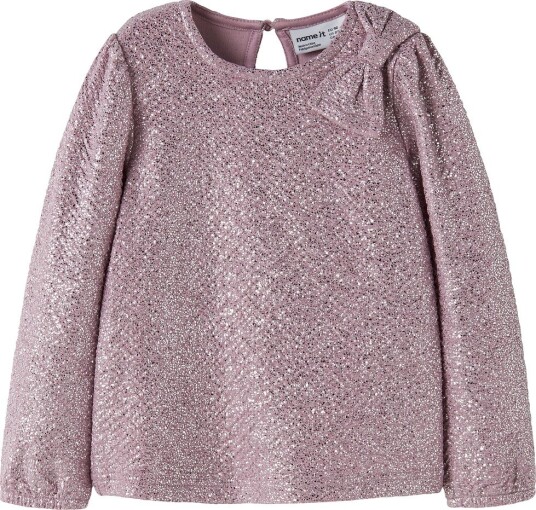 Name It Genser NmfDitsia Mauve Skygger Name It 4 år (104) Genser Rosa