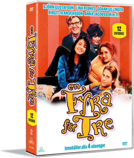 En fyra för tre  Sesong 14: Den Komplette Serien DVD