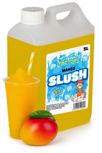 Mango Slush Konsentrat   40 liter Ferdig Slush   Crazy Factory