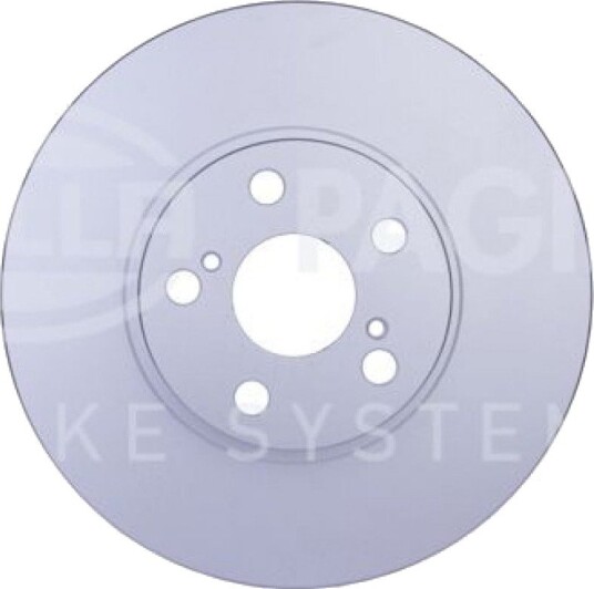 Bremseskive HELLA 8DD 355 111 631 Bremseskive HELLA 8DD 355 111 631