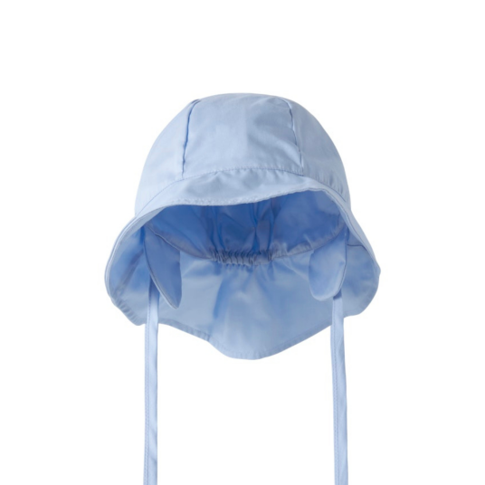 Name It   Solhatt Zilu med øreflapp Blue Fog   51 52cm