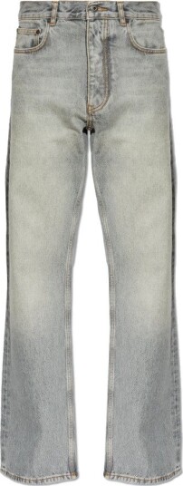 Off White Herre Jeans Grå W36,