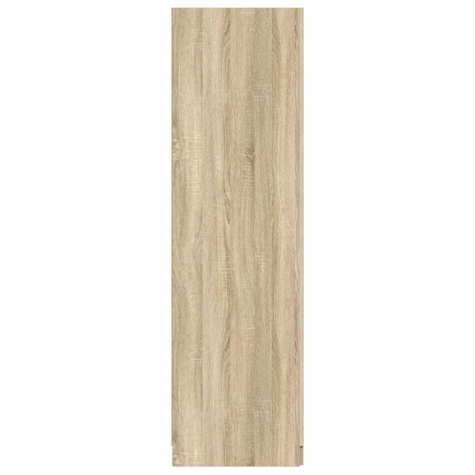 Garderobe sonoma eik 80x52x180 cm konstruert tre