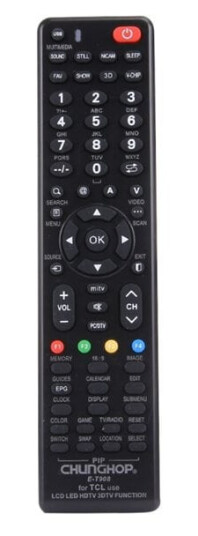 Universal fjernkontroll for TCL LED TV/LCD TV/HDTV/3DTV Universal fjernkontroll for TCL LED TV/LCD TV/HDTV/3DTV
