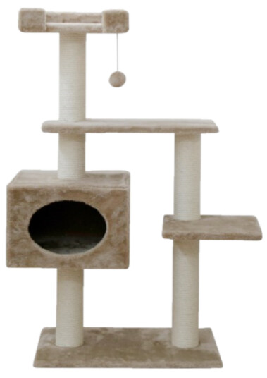 Tømmerhytte Emmy 121Cm Beige Tømmerhytte Emmy 121Cm Beige