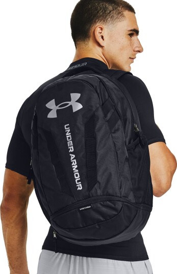 Under Armour Hustle 5.0 Backpack, ryggsekk 30L Svart / Svart / Silv